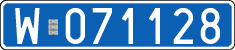 License plates of Poland, Diplomatic