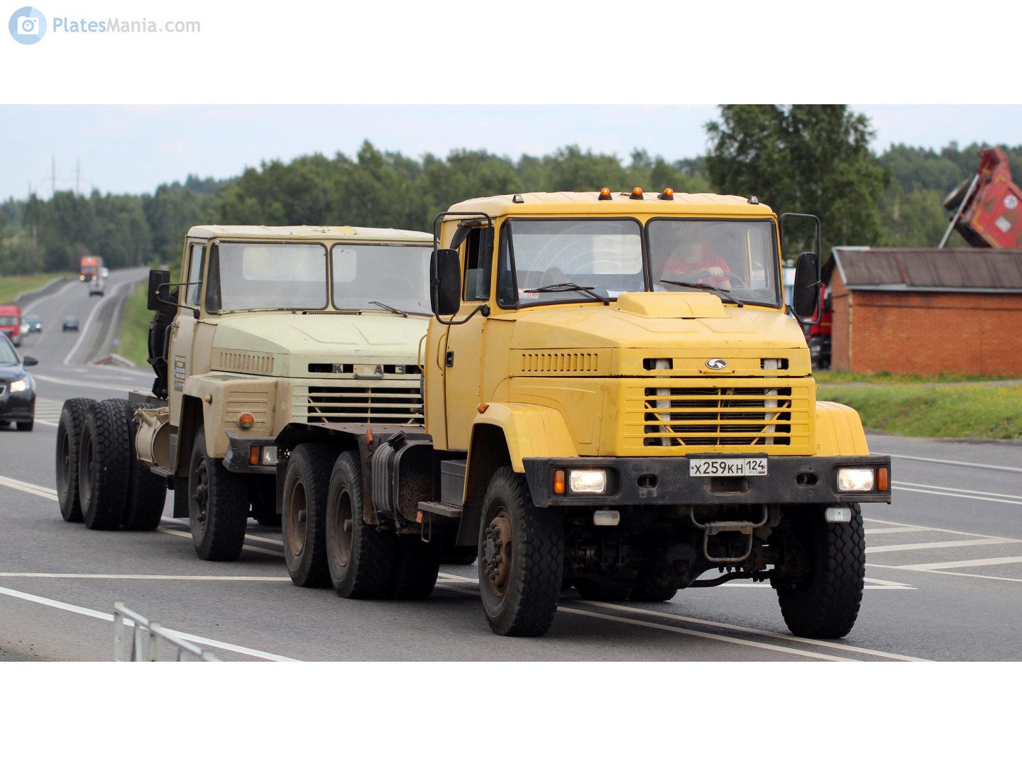х 259 кн 124, KrAZ 6443 
