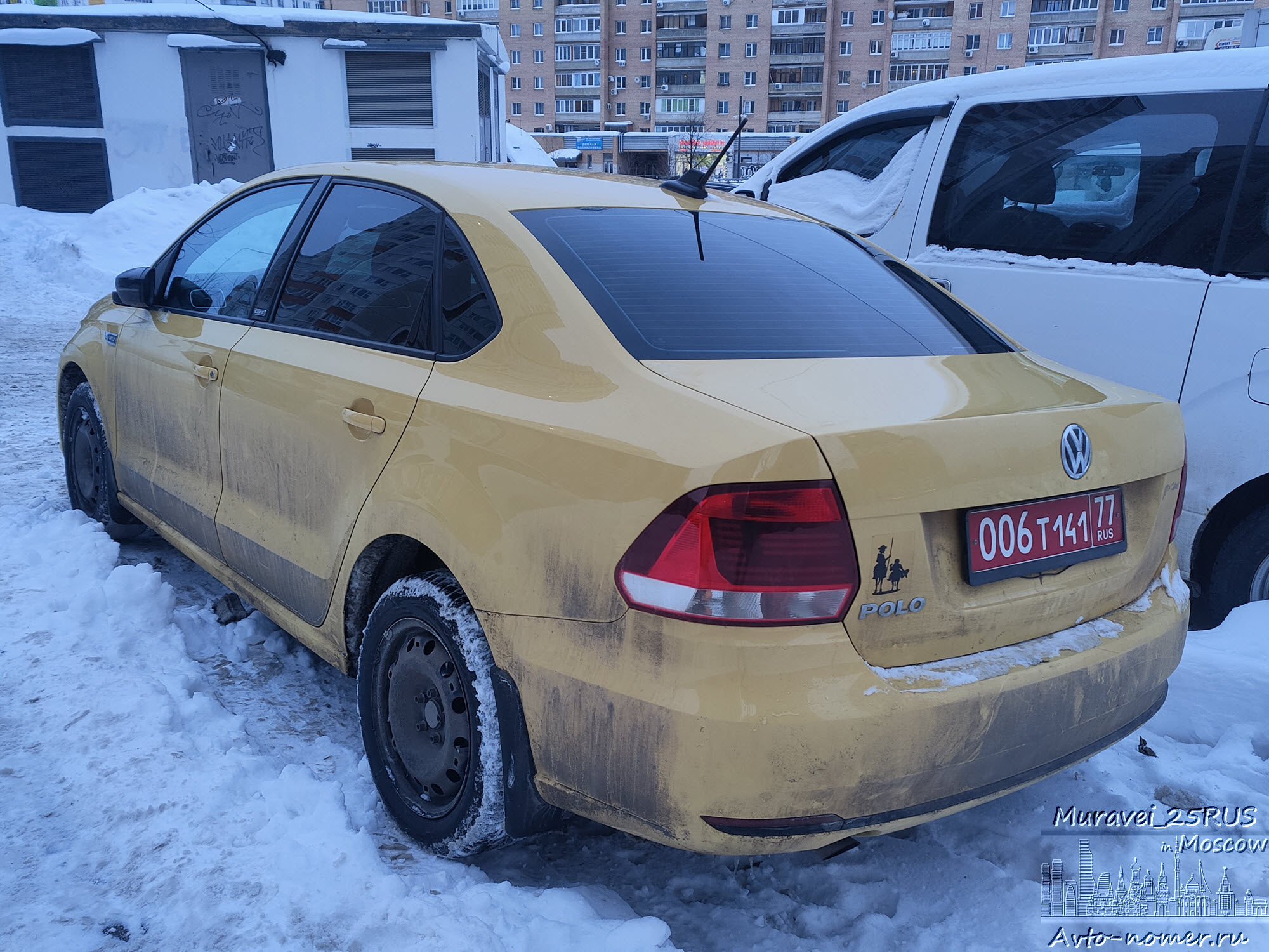 006 T 141 77, Volkswagen Polo 5th gen Sedan (A05), 1st facelift, 2015–2020