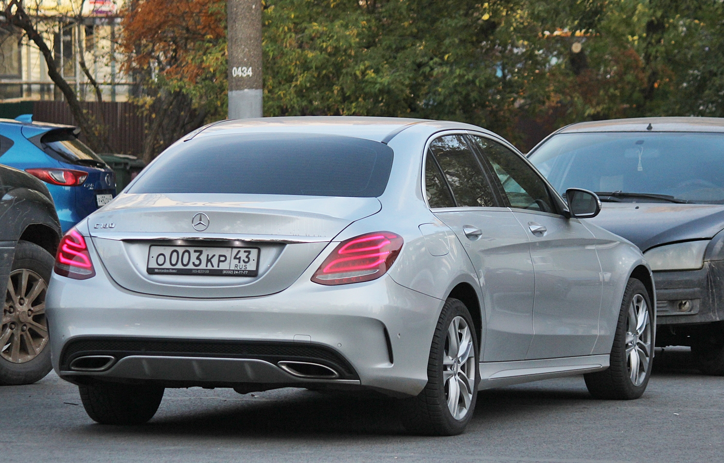 о 003 кр 43, Mercedes-Benz C-Klasse 4th gen Sedan (W205), 2014–2021