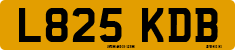License plate of the United Kingdom, 1983 year system