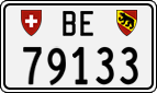 License plate of Switzerland, Cars