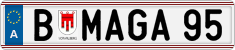 License plate of Austria, Vanity Plates