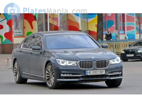 HE 0001 BP, BMW 7 Series