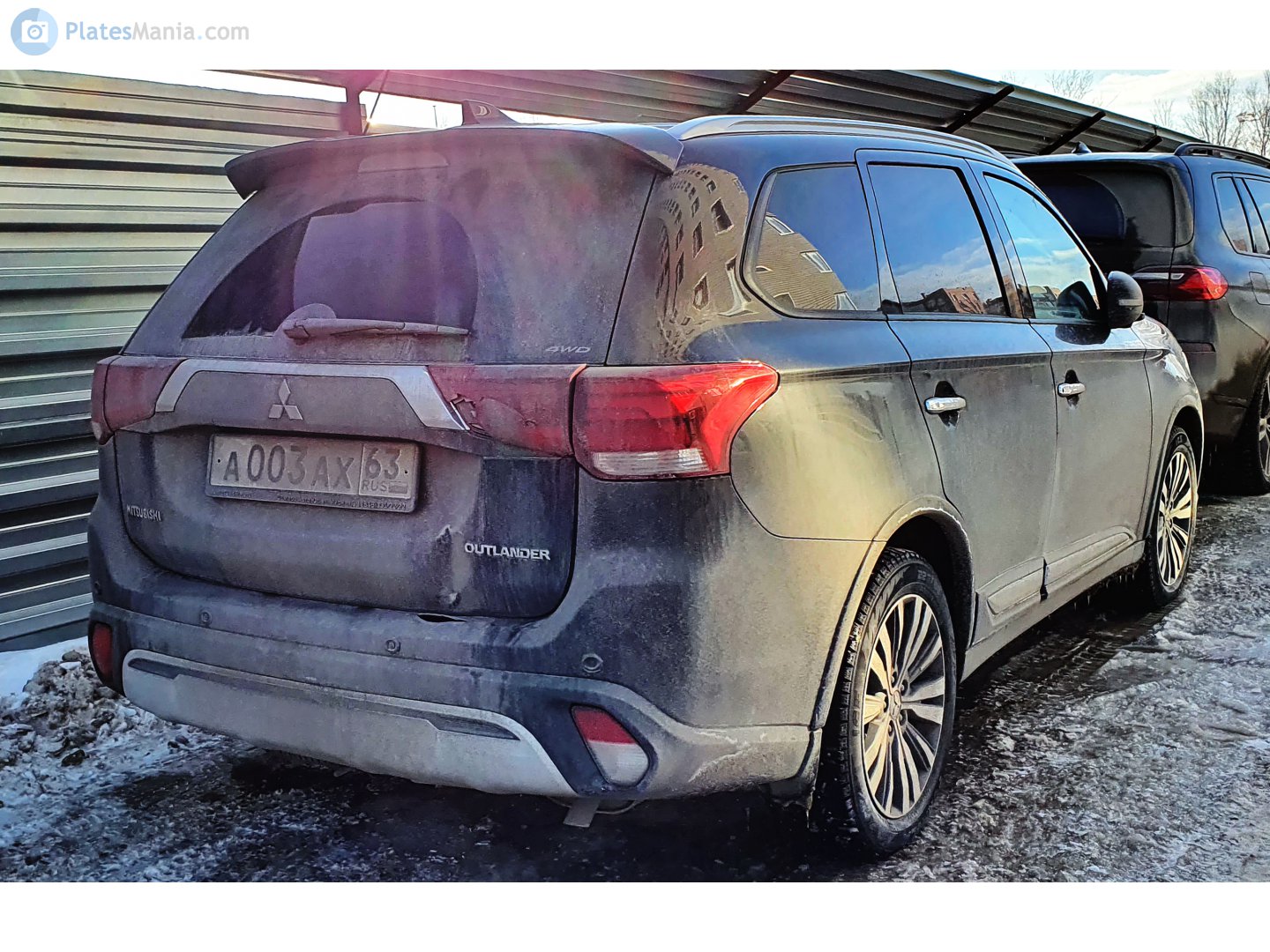 а 003 ах 63, Mitsubishi Outlander 