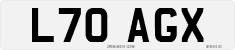 License plate of the United Kingdom, 1983 year system