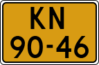 License plate of the Netherlands, Military