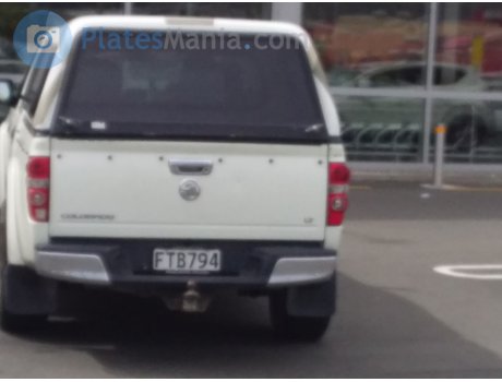 FTB794, Holden Colorado