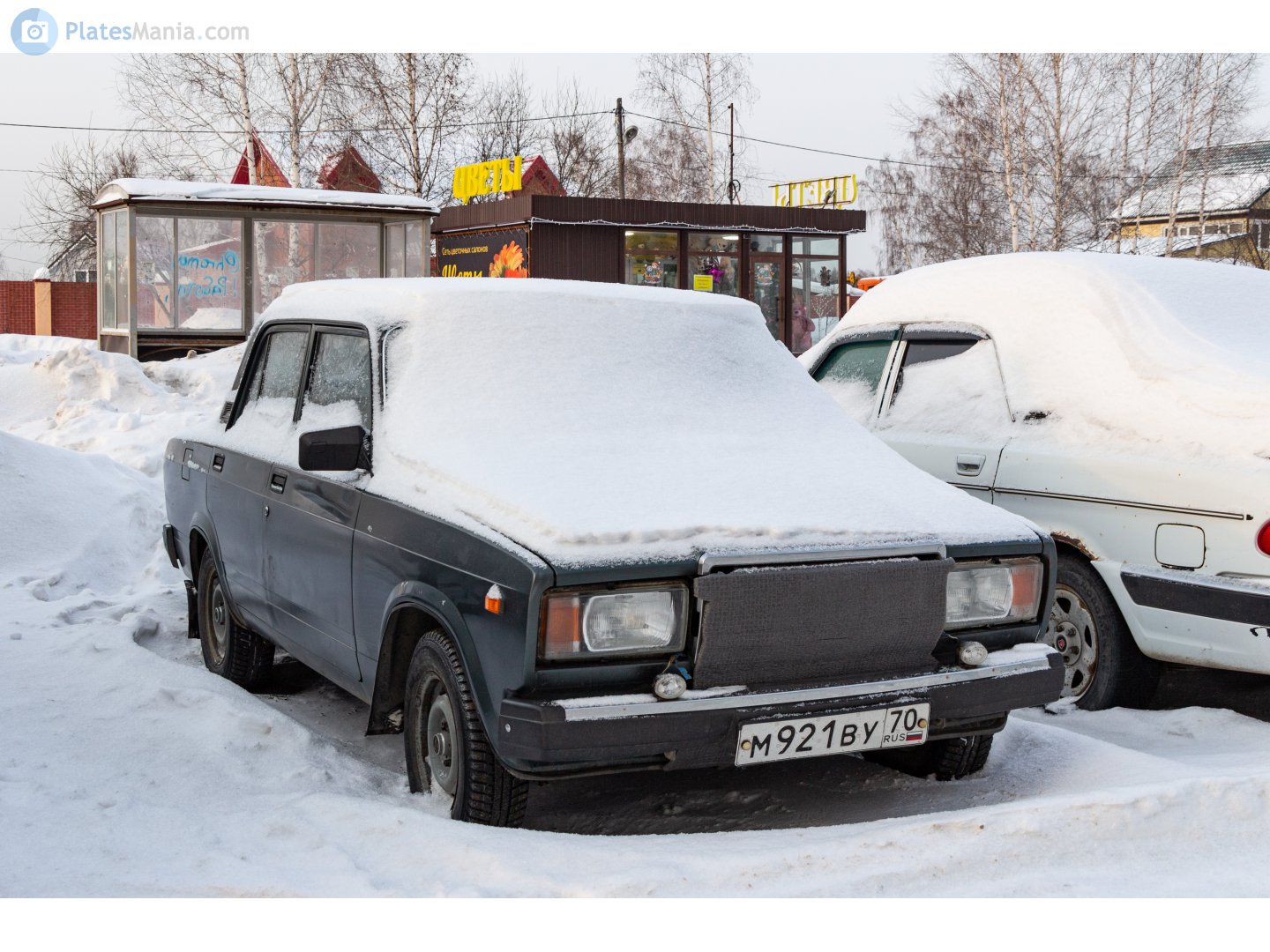 м 921 ву 70, Lada (VAZ) 2107 Жигули (Nova / Riva / Signet / 1500), 1982–2014