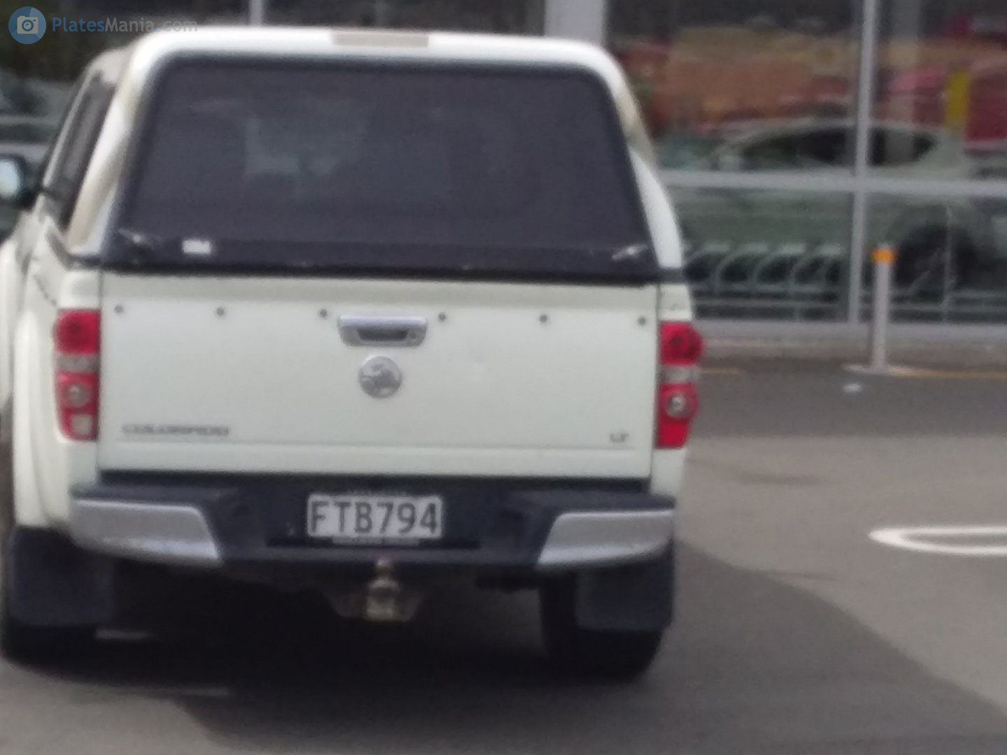 FTB794, Holden Colorado 1st gen (RC), 2008–2012