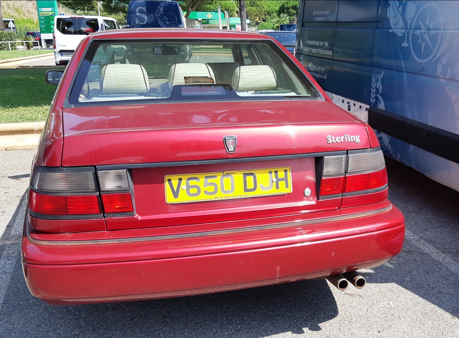 V650DJH, Rover 800-Series 1st gen Sedan (XS), facelift, 1991–1999