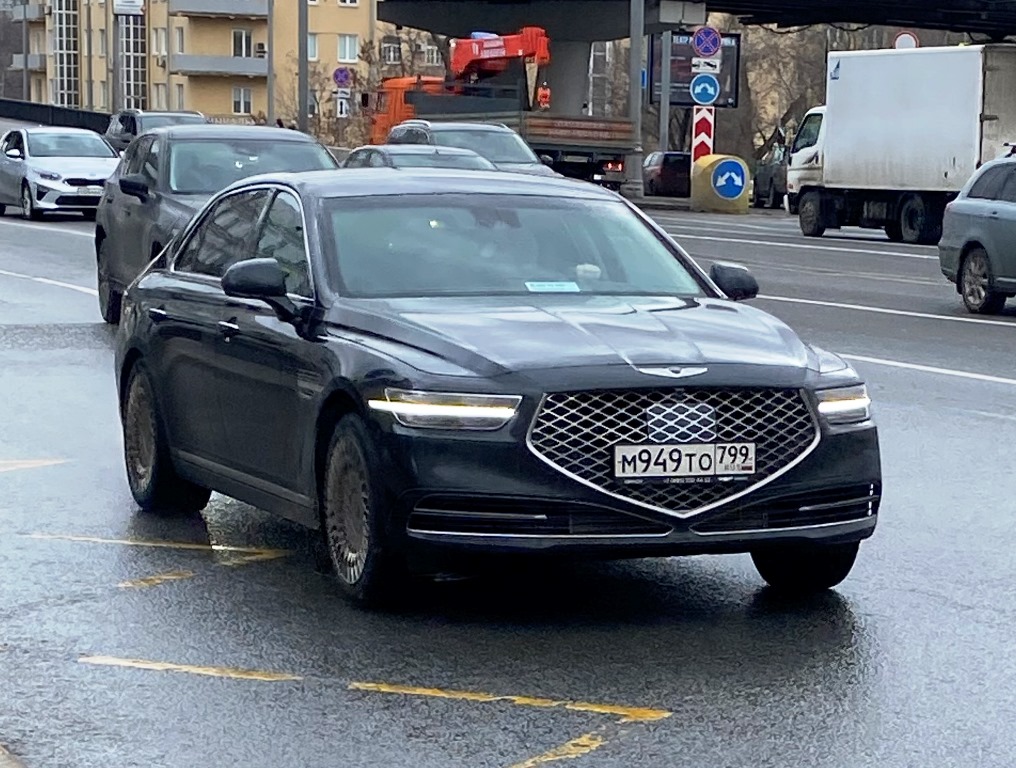 м 949 то 799, Genesis G90 1st gen (HI), facelift, 2019–