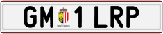 License plate of Austria, Regular plates