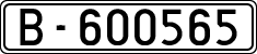 License plates of Spain, 1900 year series