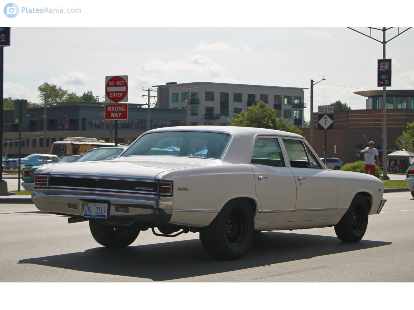 DRL 3117, Chevrolet Chevelle 1st gen 1967 4-door Sedan (69; A-body), 3rd facelift, 1966–1967