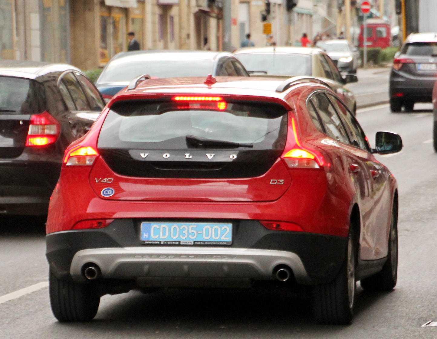 CD035-002, Volvo V40 2nd gen Cross Country (526), 2013–2019