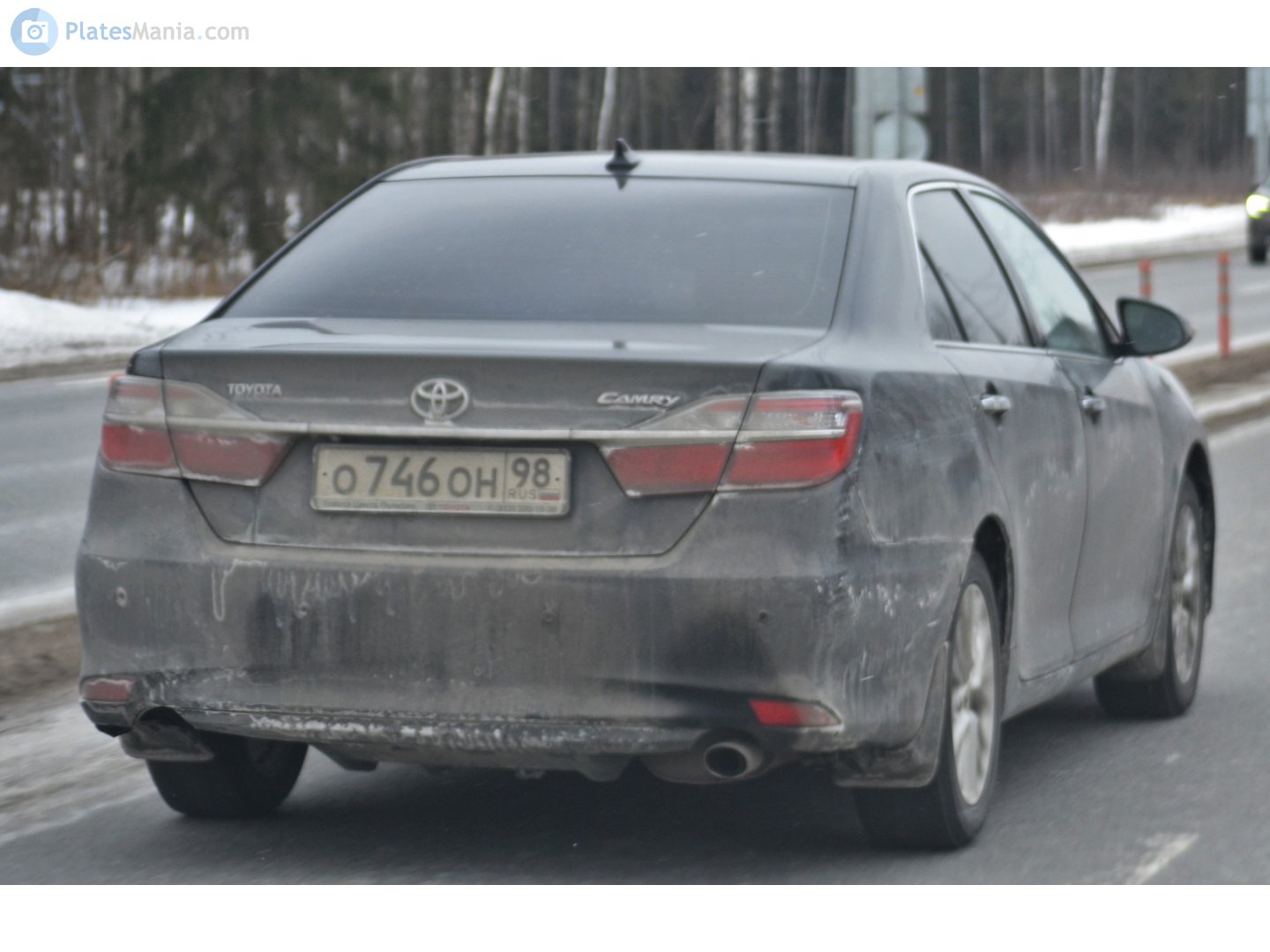 о 746 он 98, Toyota Camry 7th gen (XV50; Global-market), facelift, 2014–2018