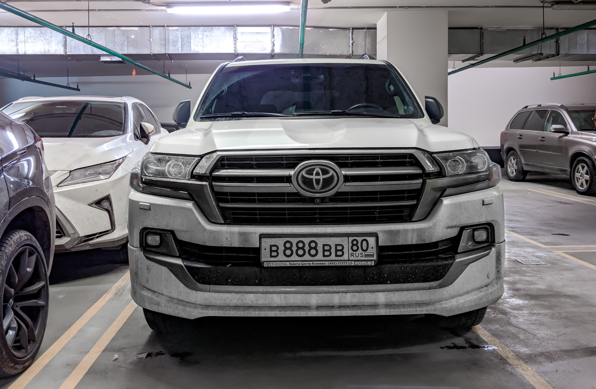 в 888 вв 80, Toyota Land Cruiser 200 (J200), 2nd facelift, 2015–2021