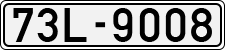 License plate of Vietnam, Cars