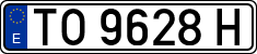 License plates of Spain, 1971 year series