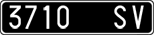 License plate of Italy, Cars (1927 year series)