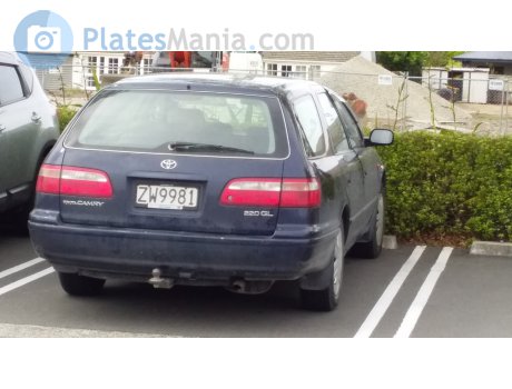 ZW9981, Toyota Camry