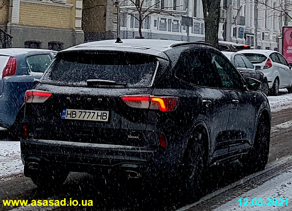HB 7777 HB, Ford Kuga 3rd gen (CX482), 2019–2024