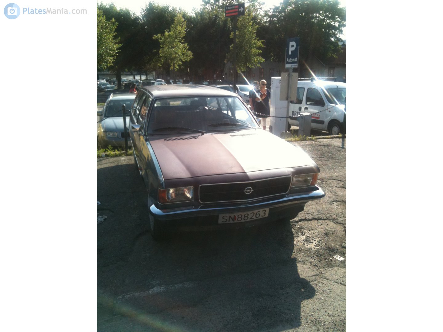 SN 88263, Opel Rekord 4th gen 3-door Caravan (D), 1972–1977