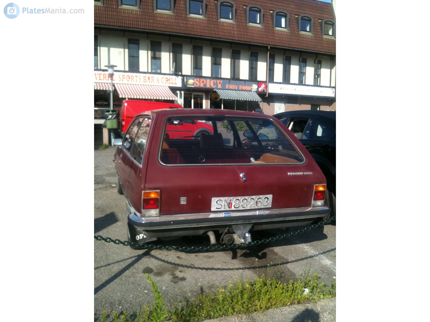 SN 88263, Opel Rekord 4th gen 3-door Caravan (D), 1972–1977