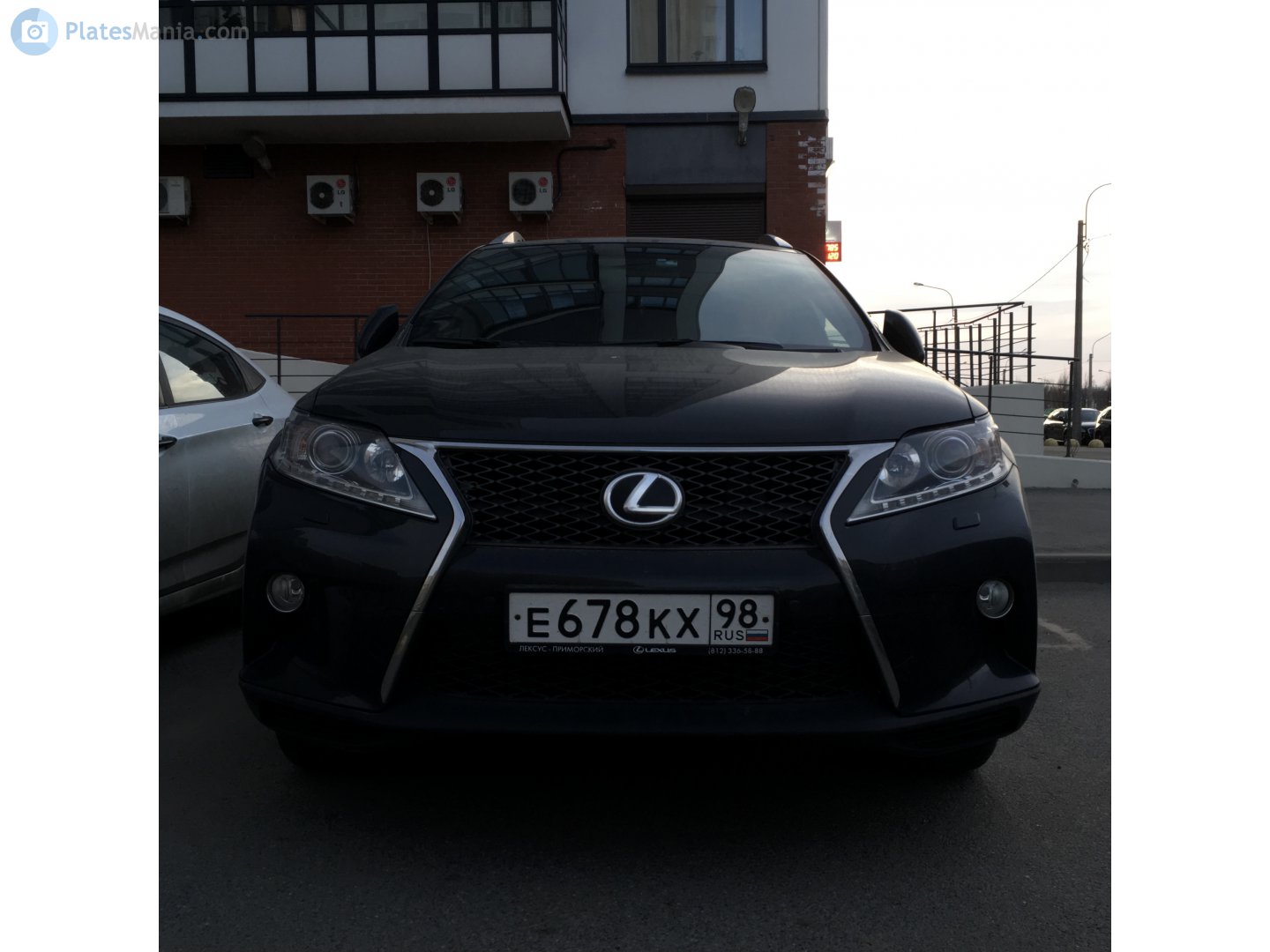 е 678 кх 98, Lexus RX 3rd gen (AL10), facelift, 2012–2015