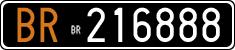 License plate of Italy, Cars (1927 year series)