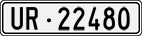 License plate of Switzerland, Cars