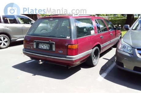 OZ5728, Ford Fairmont