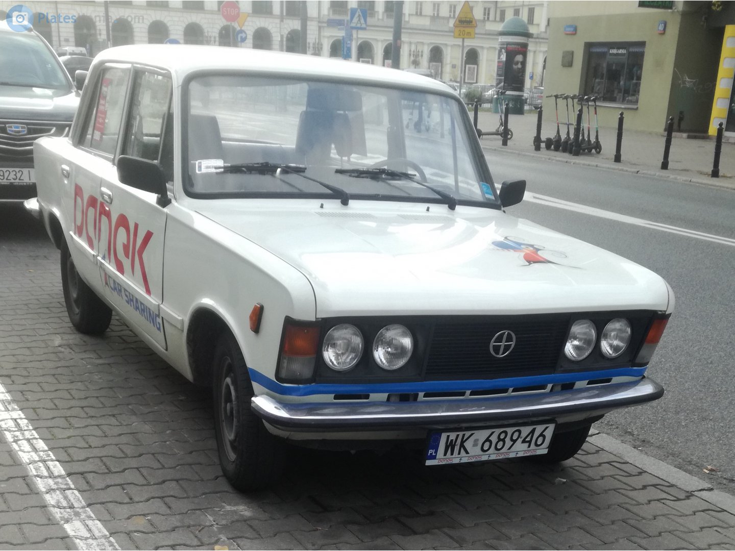 WK 68946, FSO 125p 1st gen Sedan, 1983–1991