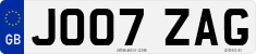 License plate of the United Kingdom, 2001 year system