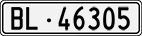 License plate of Switzerland, Cars