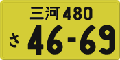 License plate of Japan, Private owners (Kei car)