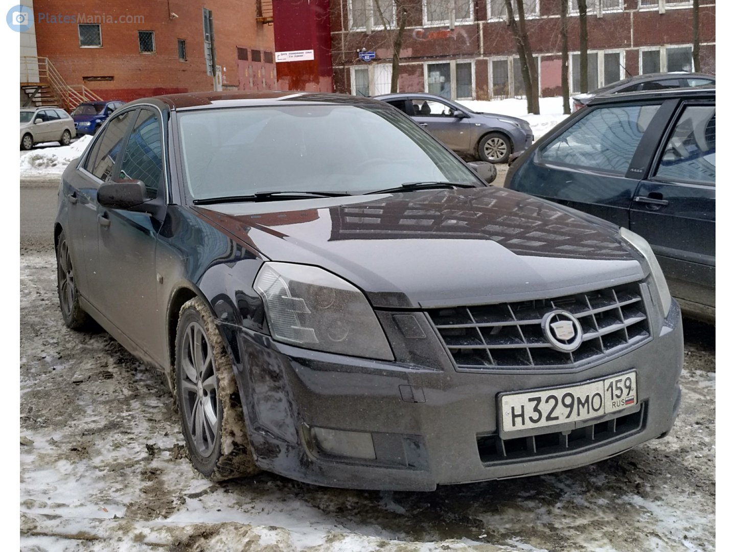 н 329 мо 159, Cadillac BLS 1st gen Sedan (Epsilon), 2006–2009