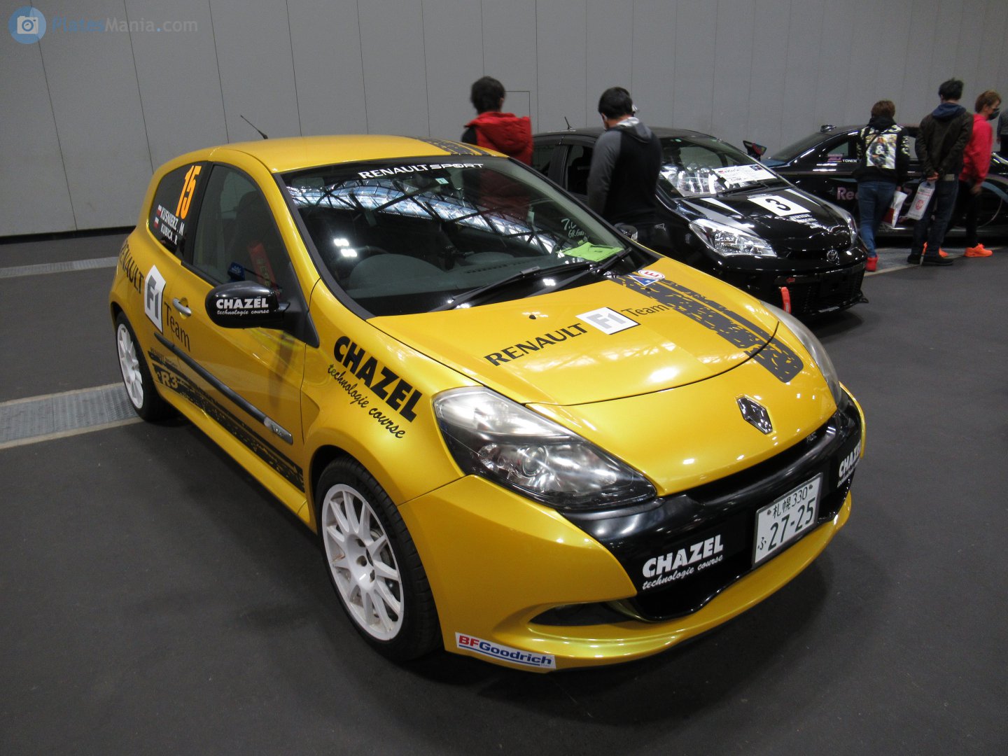 札幌 330 ふ 2725, Renault Lutecia 3rd gen 3-door Hatch (C85), facelift, 2010–2013