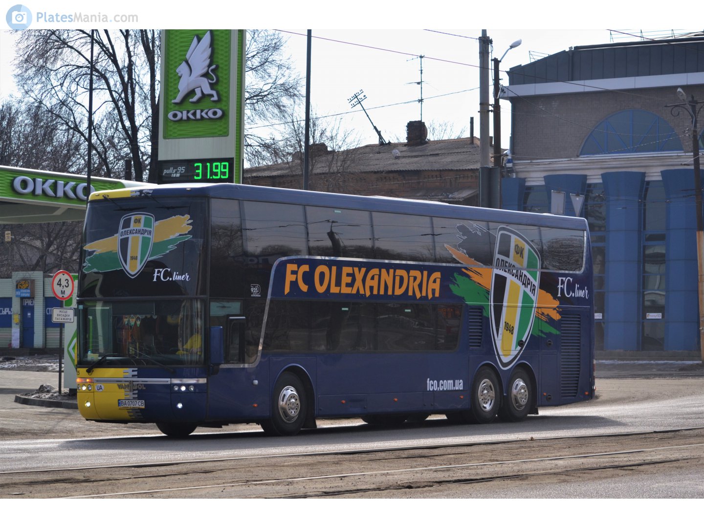 BA 0707 CB, Van Hool TD925 