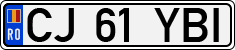 License plate of Romania, Regular plates