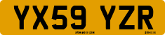 License plate of the United Kingdom, 2001 year system