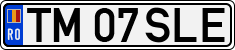 License plate of Romania, Regular plates
