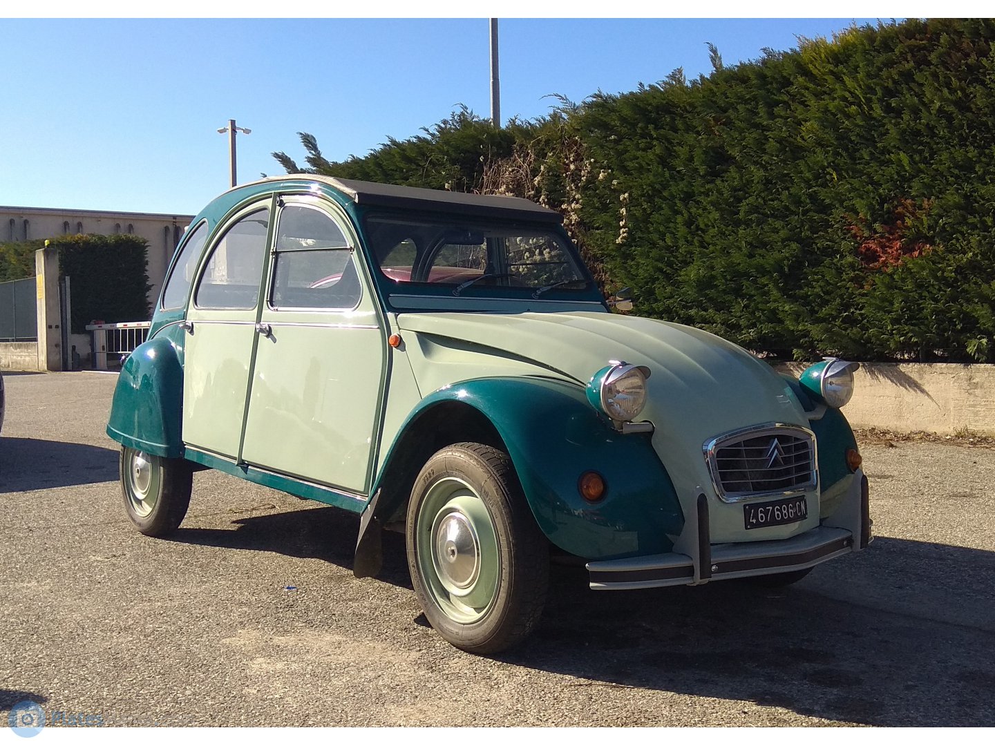 CN 467686, Citroёn 2CV 1st gen Sedan, 1949–1990