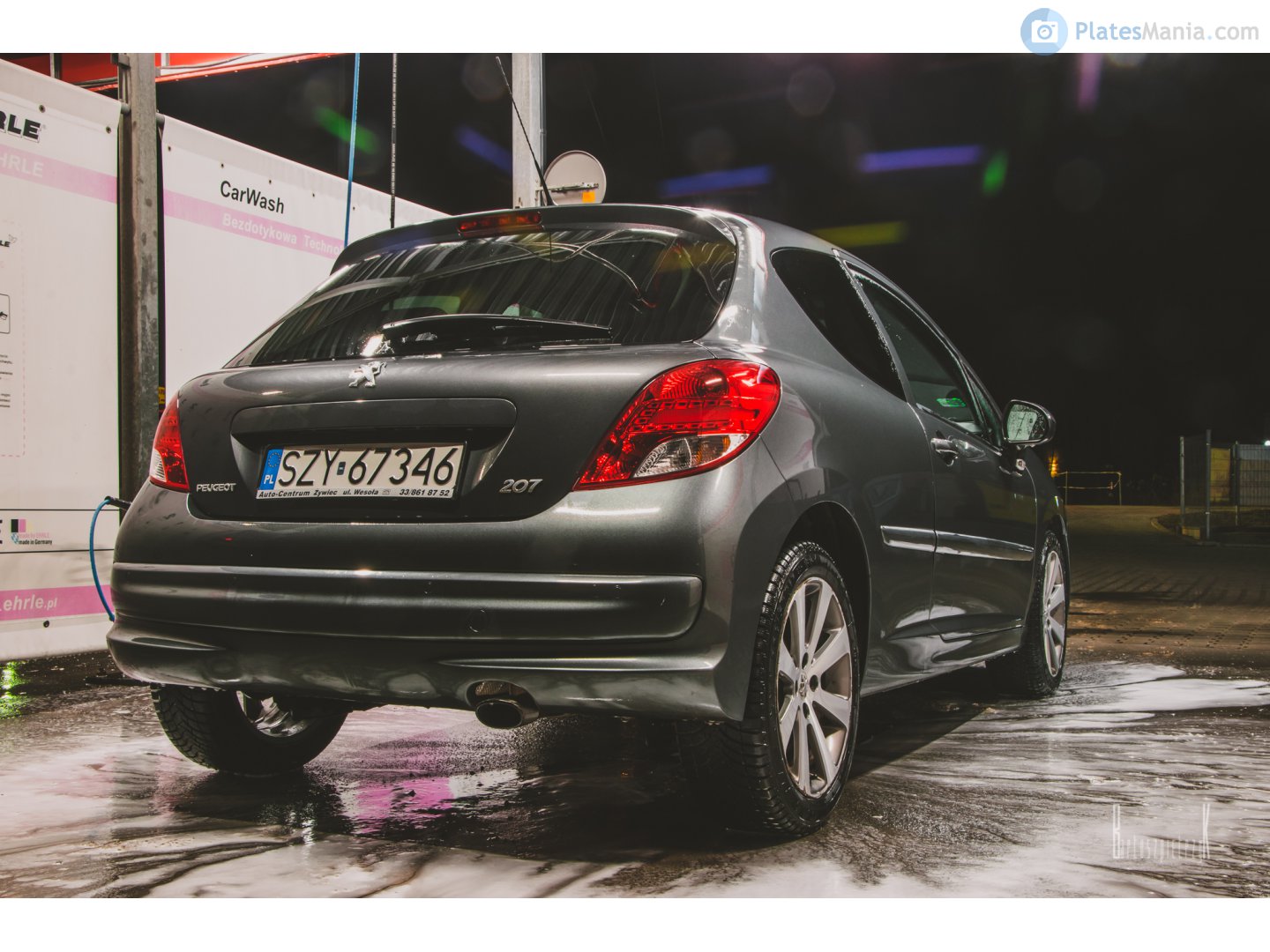 SZY 67346, Peugeot 207 (207+) 3-door Hatch (A70), 2006–2014