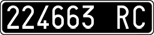 License plate of Italy, Cars (1927 year series)