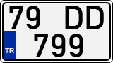 License plate of Turkey, Regular plates