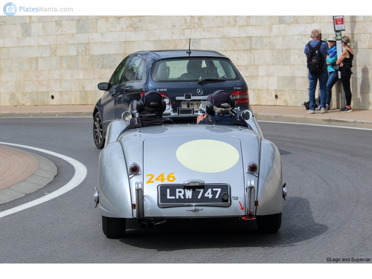 LRW747, Jaguar XK120 