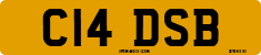 License plate of the United Kingdom, 1983 year system