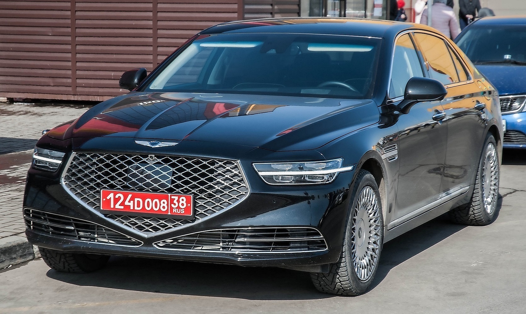 124 D 008 38, Genesis G90 1st gen (HI), facelift, 2019–